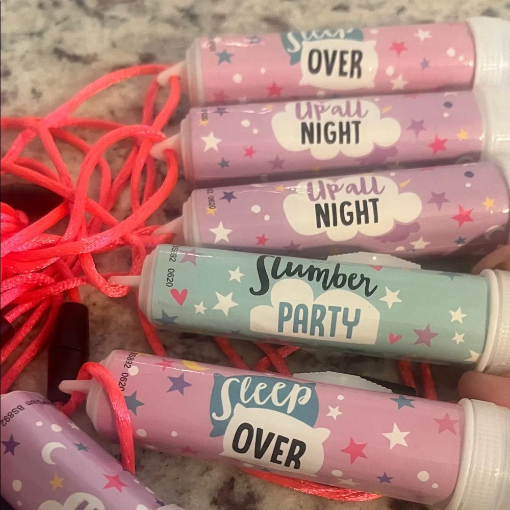 Party Favors for Girls Birthday 7 Mini Flashlights - Pink green and purple